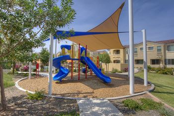 Playground at Bella Victoria Apartments in Mesa Arizona January 2021